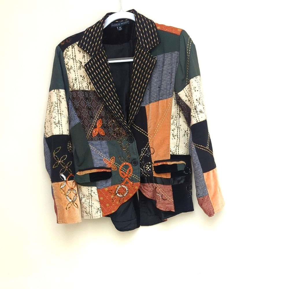 Unique Indigo Moon Jacket